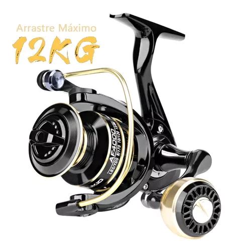 Carrete De Pesca Giratorio De Metal Kg Max Drag Meses Sin Inter S