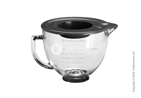 Чаша стеклянная для миксера KitchenAid 4.8 л, Transparent | Кухонная ...