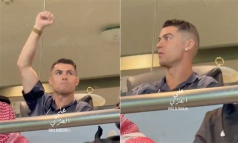 Emotional Cristiano Ronaldo Touched By Al Nassr Fans Support Amid