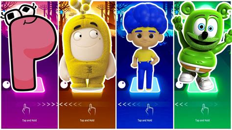 Alphabet Lore Vs Oddbods Vs D Billions Vs Gummy Bear Who Is Best