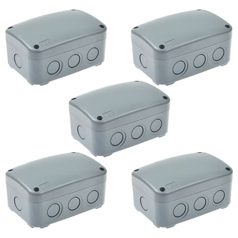 Pack Ip Waterproof Weatherproof Junction Box Plastic Electric