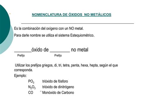 Nomenclatura Inorganica Ppt Descarga Gratuita