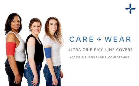 Care Wear Ultra Grip Antimicrobial Picc Line Cover For Upper Arm