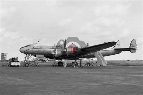 G Anur Lockheed L 049 Constellation Skyways Of London Luton 1963