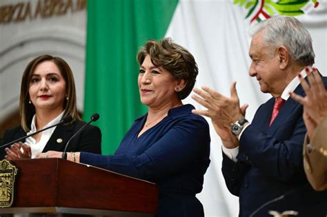 Delfina Gómez toma protesta como gobernadora del Estado de México