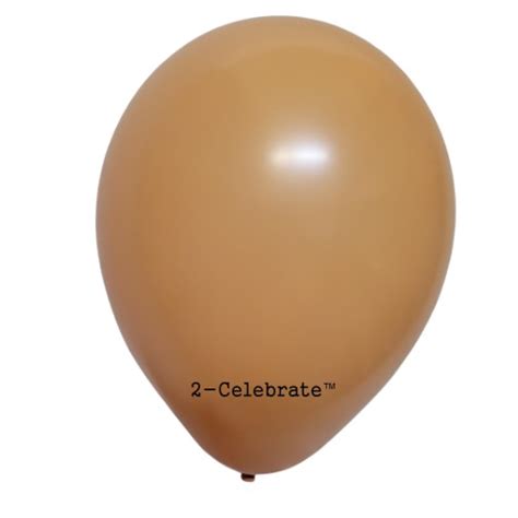 12 Butterscotch Latex Balloons 2 Celebrate 50 Bag Balloon Warehouse™