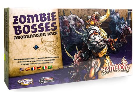 Zombicide Black Plague Zombie Bosses Abomination Pack