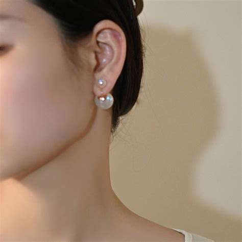 Gnoce Mermaid Imitation Pearl Ear Clips Gnoce