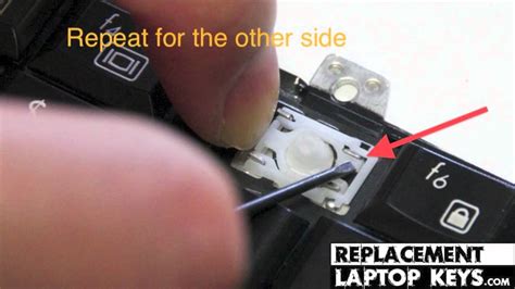 Laptop Key Install Guide How To Repair Keyboard Keys Hp Dv7 Hc30 F1 Small Retainer Clips