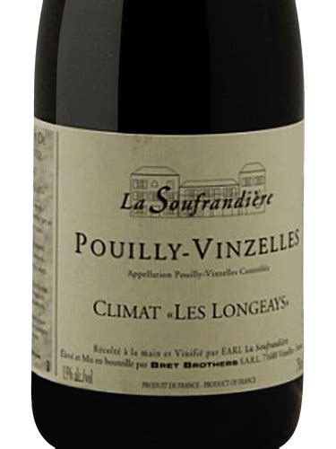 La Soufrandière Climat Les Longeays Pouilly Vinzelles Vivino España