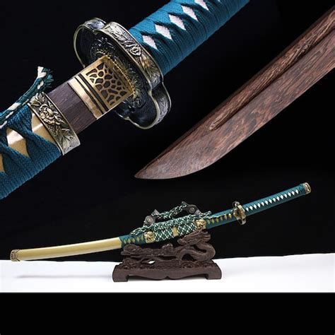 Handmade Wooden Katana Samurai Sword Training Sword Japanese - Etsy