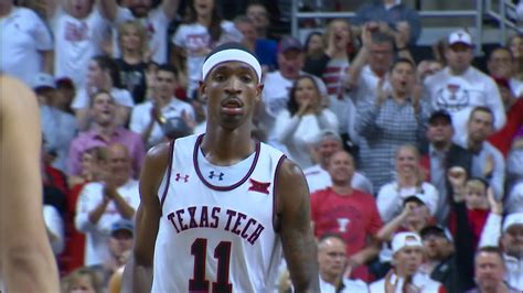 Texas Tech Men S Basketball Vs Kansas Highlights Youtube