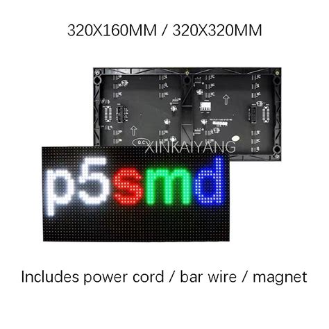 P Indoor Full Color Unit Board Indoor Hd Led Display Module Shopee