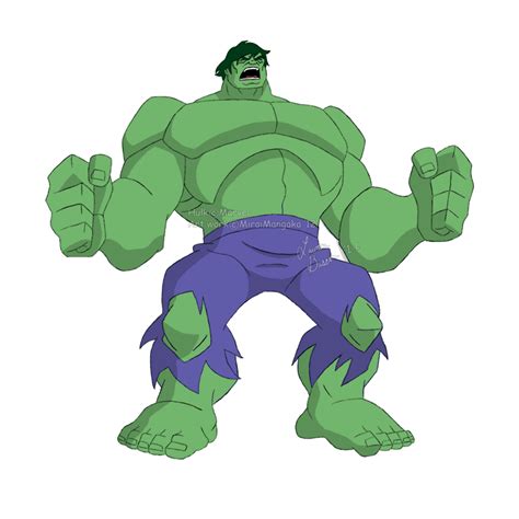 Hulk By Miraimangaka On Deviantart