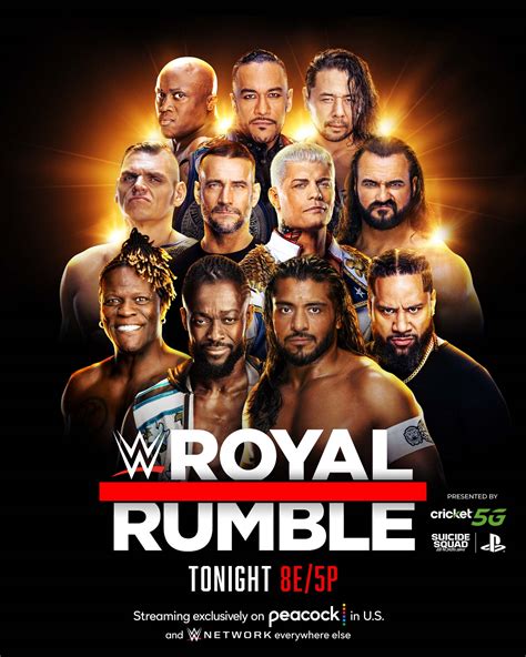 Wwe Royal Rumble Cartelera Horario Y D Nde Ver En Tv En Usa Y