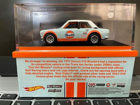 Hot Wheels Rlc Gulf Datsun Hobbies Toys Toys Games On Carousell