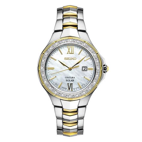 Seiko Coutura Solar Diamond Women S Watch SUT240