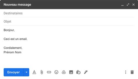 Formule De Politesse Mail Professionnel Exemple Le Meilleur Exemple