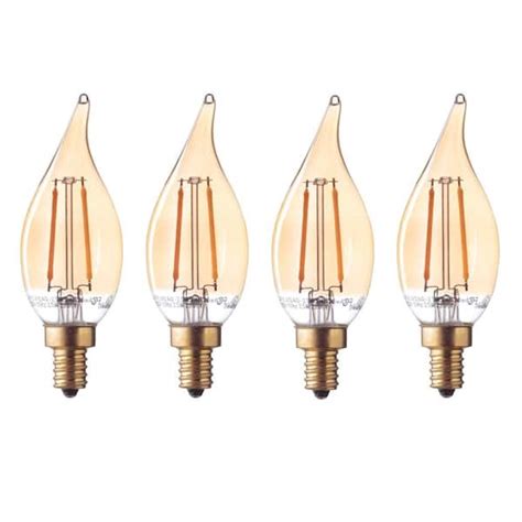 Globe Electric Watt Equivalent Ca Dimmable Straight Filament