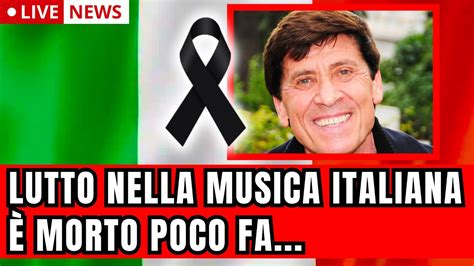 TRAGICO LUTTO NELLA MUSICA ITALIANA È MORTO POCO FA FAN IN LACRIME