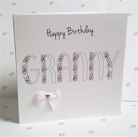 Happy birthday Granny Card | Etsy