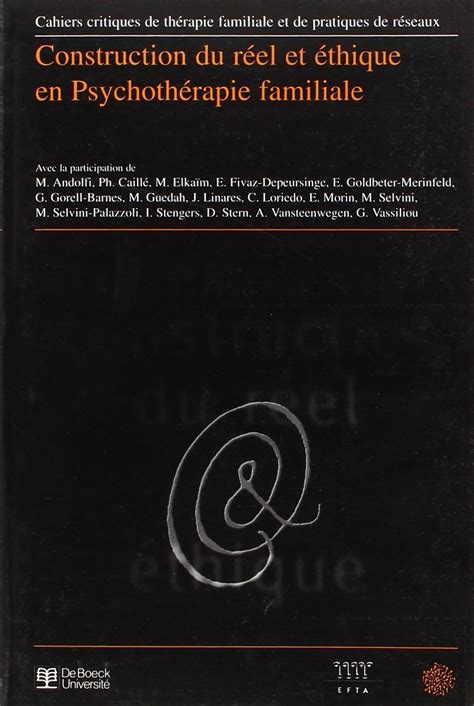 Amazon Construction du réel et ethique cahiers critiques 1997 1 N