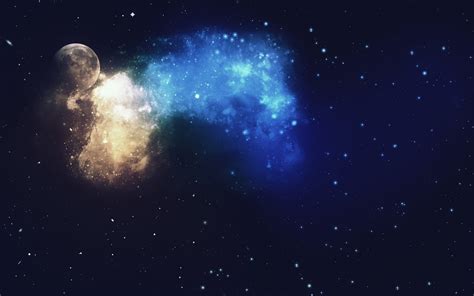 Papel De Parede Arte Digital Céu Obra De Arte Nebulosa Atmosfera