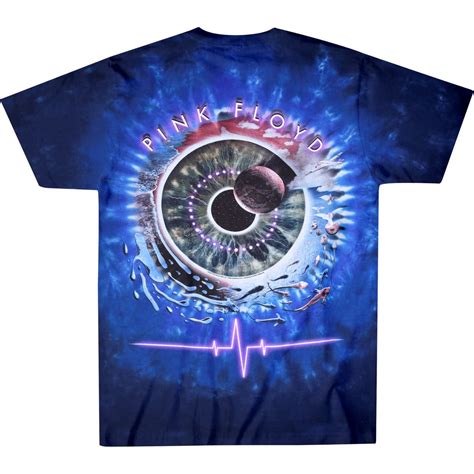 Pink Floyd Pulse Concentric Tie Dye T Shirt Shop The Pink Floyd Official Store