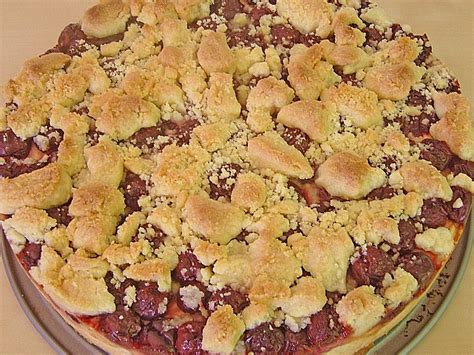 Beeren Streusel K Sekuchen Mit Pudding Von Bwestner Chefkoch