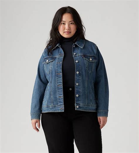 Original Trucker Jacket Plus Size Medium Wash Levis® Ca