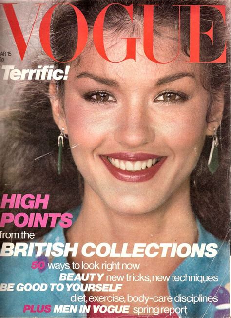 Janice Dickinson Throughout The Years In Vogue Janice Dickinson