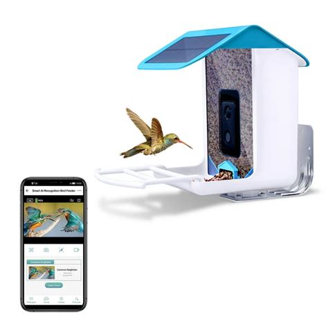 Smart Bird Feeder with Camera,YBLOC Bird Feeder,AI Smart Bird Feeder ...