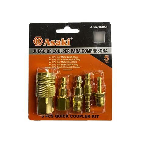 Set Acoples Compresor Pcs Asaki Heoh Ferreter A Reyver