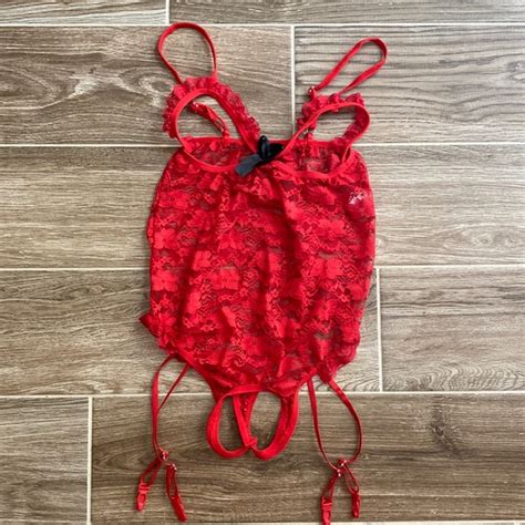 Intimates Sleepwear Sexy Mesh Appliqu Lingerie Set Size S Poshmark
