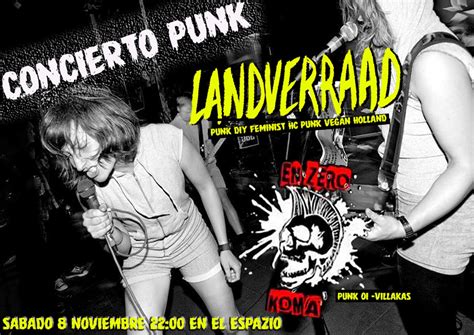 Comando Alcantarilla [concierto Punk] Landverraad En Zero Koma