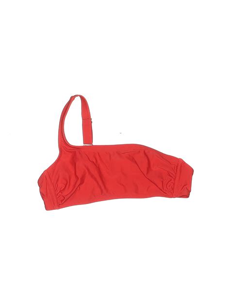 Xhilaration Solid Red Swimsuit Top Size M 38 Off Thredup