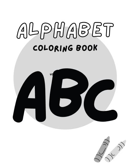 Alphabets Coloring Book