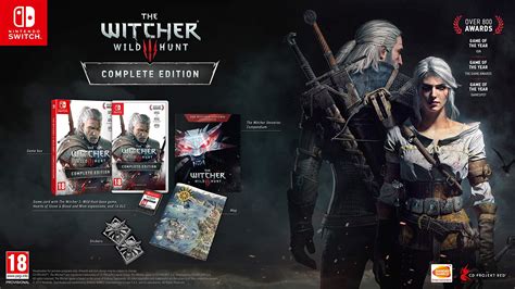 Witcher Wild Hunt Complete Edition For Nintendo Switch