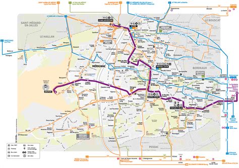 R Seau Tbm R Organisation Des Lignes De Bus M Rignac