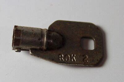 Chicago Lock Co Tubular Vending Key Vintage Rok2 ROK 2 EBay