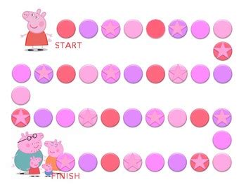 Peppa Pig Behavior Sticker Chart PDF Printable by Courtney R | TPT