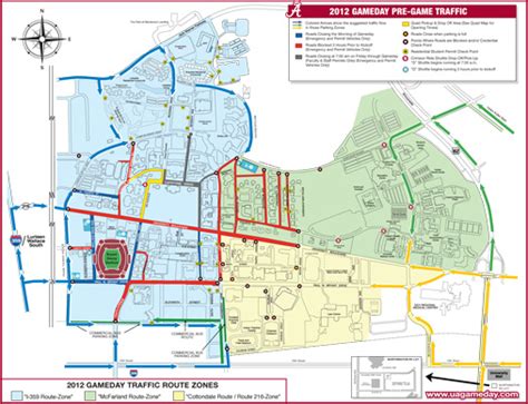 Ole Miss Campus Map