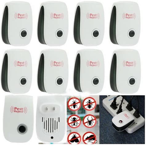 1 2 4 6pcs Ultrasonic Pest Repeller Upgraded Electronic Pest Repellent Plug In Indoor Pest