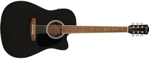 Fender Fa Ce Dreadnought Acoustic Guitar Walnut Fingerboard Black