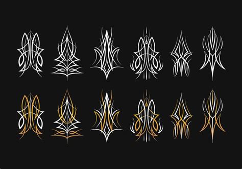 Vector Pinstripe Designs At Getdrawings Free Download