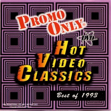 Promo Only Hot Video Classics Best Of 1993 Duran Duran Wiki