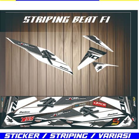 Variation Of Beat Fi Striping Stickers Beat Striping Beat Stickers