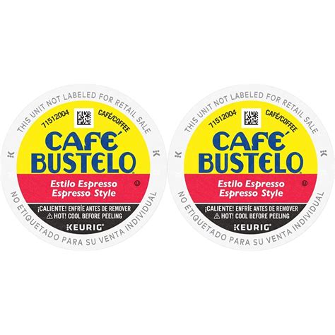 Amazon Caf Bustelo Espresso Style Dark Roast Coffee Keurig K