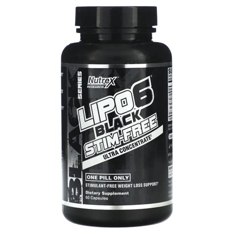 Nutrex Research Lipo 6 Black Ultra Concentrate 60 Capsules