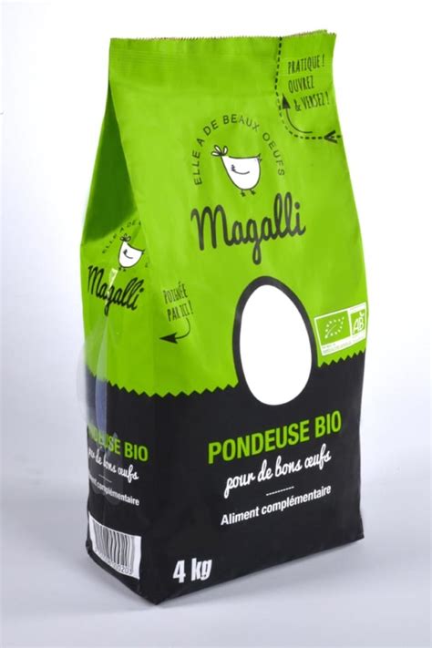 Magalli Aliment Complet Pour Poule Pondeuse Bio Kg Jardiland